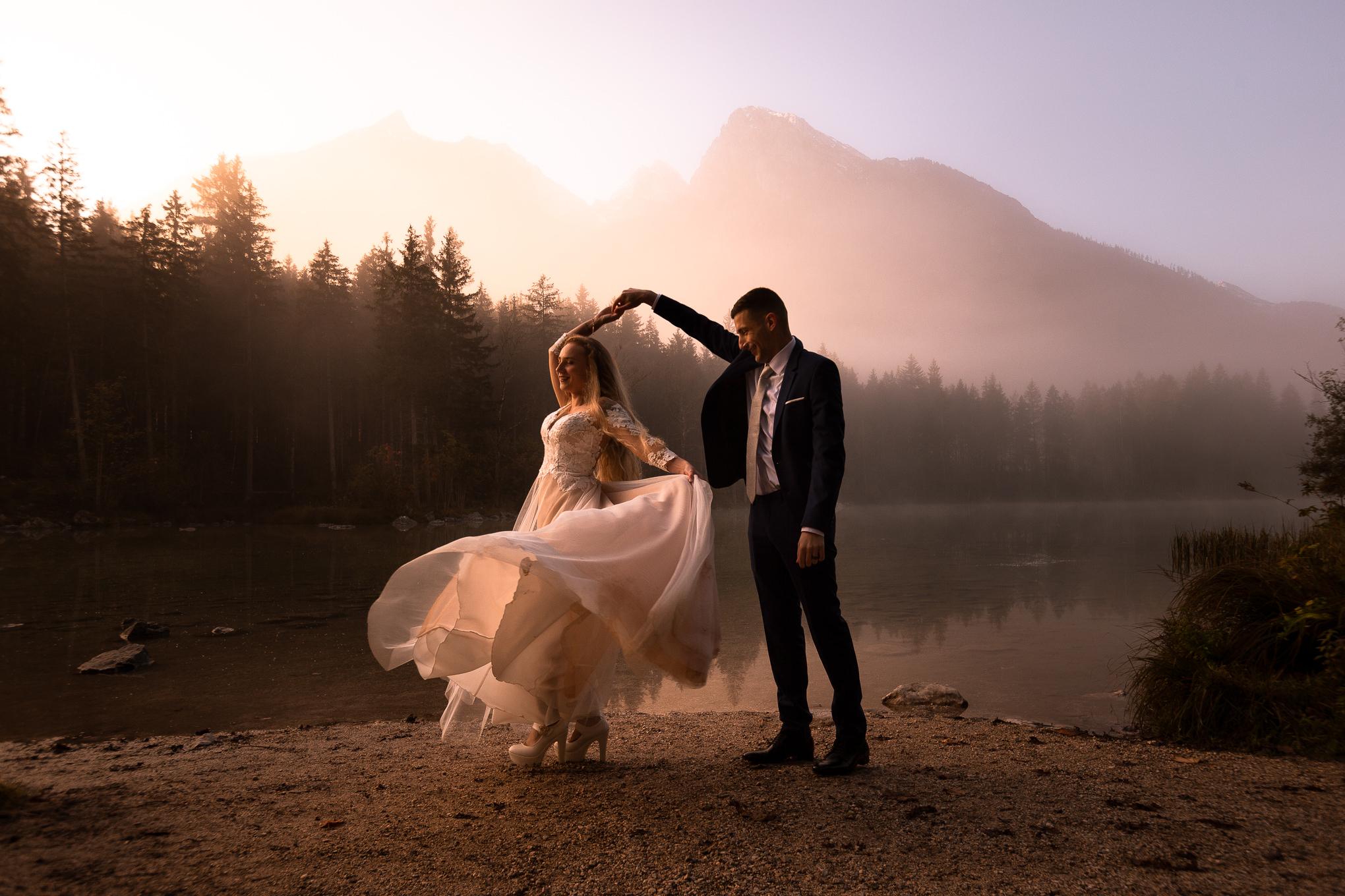 mountain wedding photography near Munich
